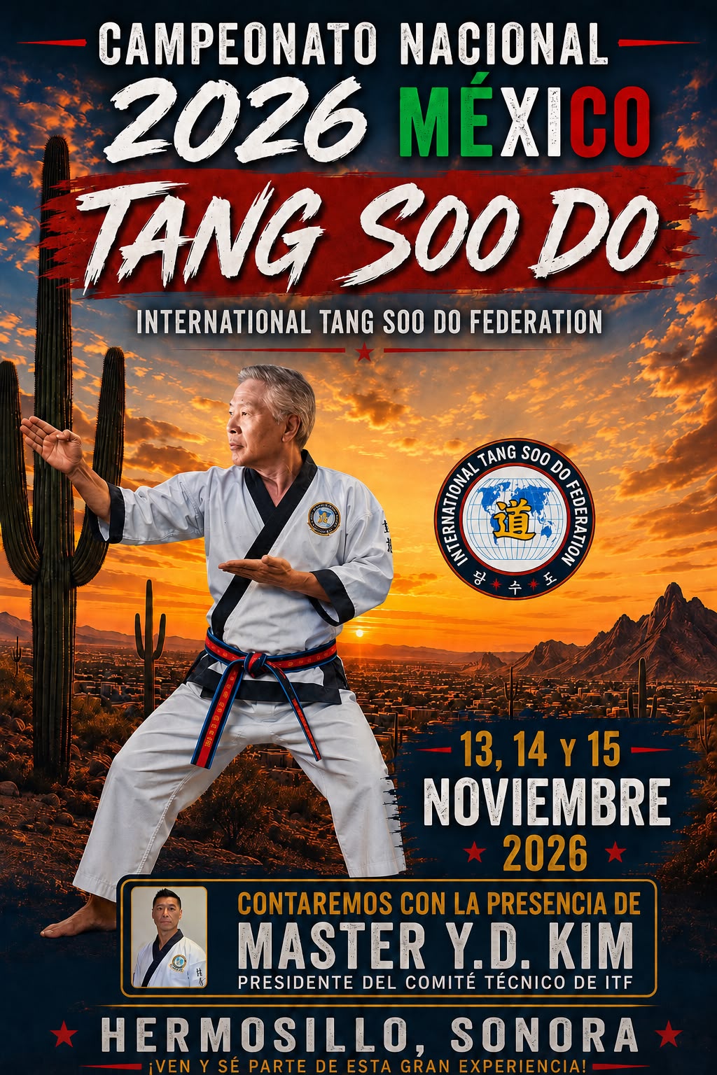 Flyer Evento Destacado Tang Soo Do